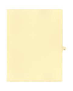 Alberta Manilla Litigation Tab Dividers #189