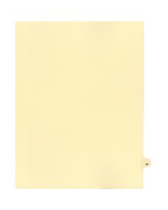 Alberta Manilla Litigation Tab Dividers #197