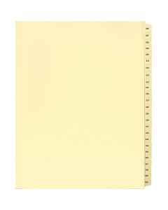 Alberta Manila Litigation Tab Dividers #226-250