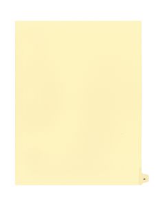 Alberta Manila Litigation Tab Dividers #25
