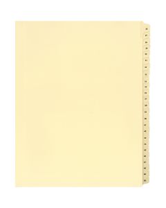 Alberta Manila Litigation Tab Dividers #26-50