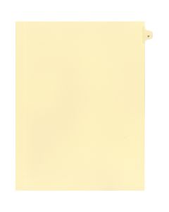 Alberta Manila Litigation Tab Dividers #27
