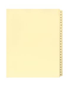 Alberta Manila Litigation Tab Dividers #351-375