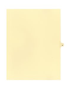 Alberta Manila Litigation Tab Dividers #38