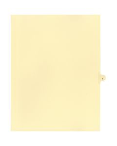 Alberta Manila Litigation Tab Dividers #39