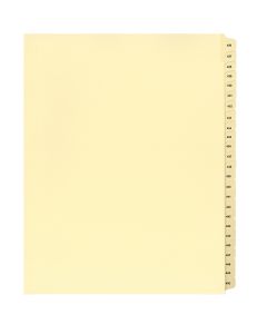 Alberta Manila Litigation Tab Dividers #426-450