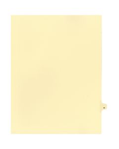Alberta Manila Litigation Tab Dividers #45