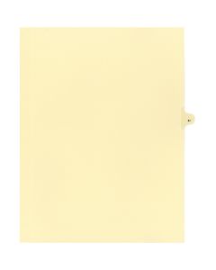 Alberta Manila Litigation Tab Dividers #61