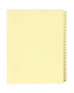 Alberta Manila Litigation Tab Dividers #76-100