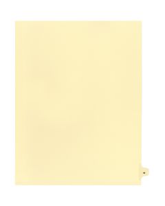 Alberta Manila Litigation Tab Dividers #99