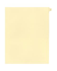 Alberta Manila Litigation Tab Dividers "A"