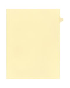 Alberta Manila Litigation Tab Dividers "D"