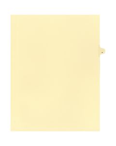Alberta Manila Litigation Tab Dividers "H"
