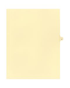 Alberta Manila Litigation Tab Dividers "K"