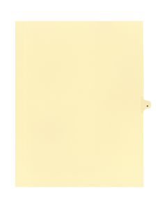 Alberta Manila Litigation Tab Dividers "M"