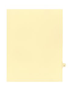 Alberta Manila Litigation Tab Dividers "S"
