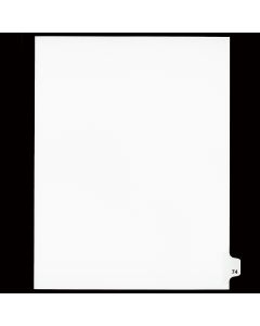 B.C. White 25th Cut #74 *D4220-74* (25 sheets/bag)