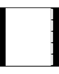 GEN 2 Trilar Copier Tabs 5th Cut, Reverse #6201
