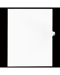 Sw Index Tab Dividers White 25th Cut #36