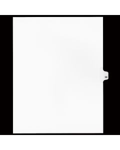 Sw Index Tab Dividers White 25th Cut #38