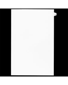 Sw Index Tab Dividers White 25th Cut #02 Legal