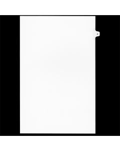 Sw Index Tab Dividers White 25th Cut #04 Legal