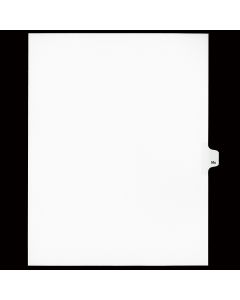 SW Index Tab Dividers White 25th Cut "MC"