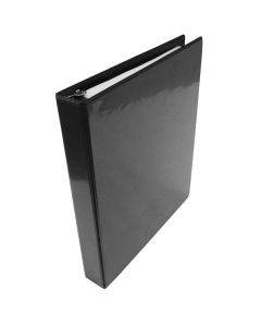 1/2"  Black Showcase Round Ring Binder