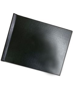 Pinchbook 8.5"x11" landscape black leather no window