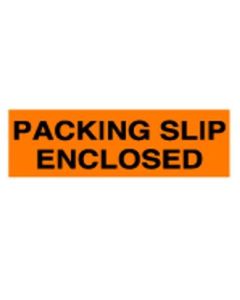 Packing slip enclosed - 2 po x 5 po