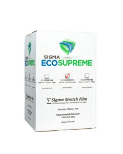Sigma- Prestretched hand wrap 318mm x 450m - 4 rolls