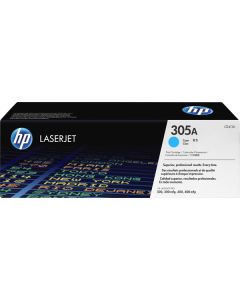 HP 305A Original Toner Cartridge Cyan CE411A