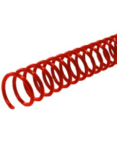 18mm x 36" (4:1) Red Plastic Coil