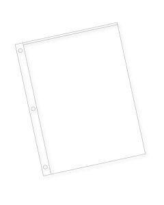 Open End Sheet Protector  3mil  # 1094
