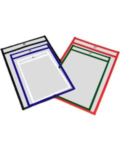 Clear Docket Holder 12 x 18 with Grommet
