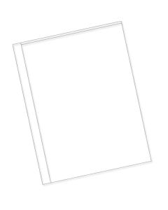 7 Mil Clear Rigid Pvc Pouches 8-1/2 x 11