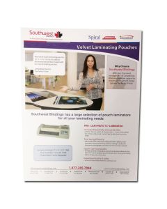 Sample Pack Velvet Laminating Pouches