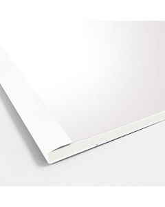 3/4" Clear Front - White Back 200K Thermal Binder