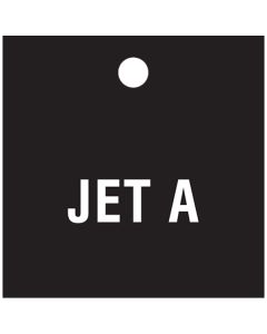 Small "JET A" CPPI Fuel Tag 2.5"x2.5"
