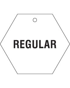 Large "REGULAR" CPPI Fuel Tag 4"x4"
