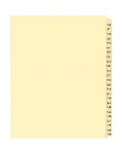 Onglets juridique Jeux Lettre 126-150 Coupe 25 Ivoire