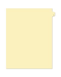 Alberta Manila Litigation Tab Dividers "B" 26th cut
