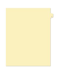 Alberta Manila Litigation Tab Dividers "C" 26th cut