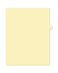 Alberta Manila Litigation Tab Dividers "I" 26th cut