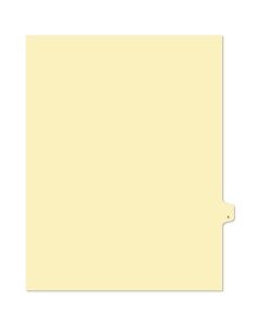 Alberta Manila Litigation Tab Dividers "S" 26th cut