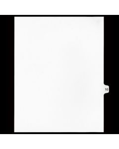 B.C. White 15th Cut #10 *D4111-10* (25 sheets/bag)