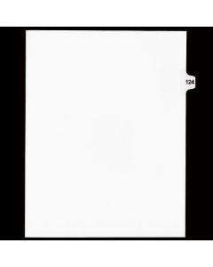 B.C. White 15th Cut #124 *D4112-24* (25 sheets/bag)