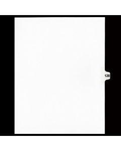 B.C. White 15th Cut #128 *D4112-28* (25 sheets/bag)