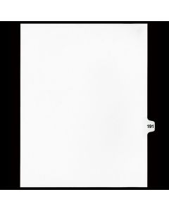 B.C. White 15th Cut #191 *D4112-91* (25 sheets/bag)