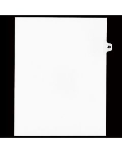 B.C. White 15th Cut #49 *D4111-49* (25 sheets/bag)